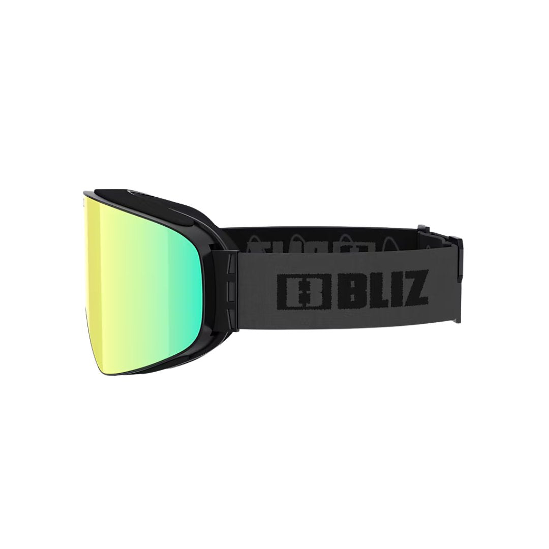 Bliz Flow - Matt Black With Gold Lens