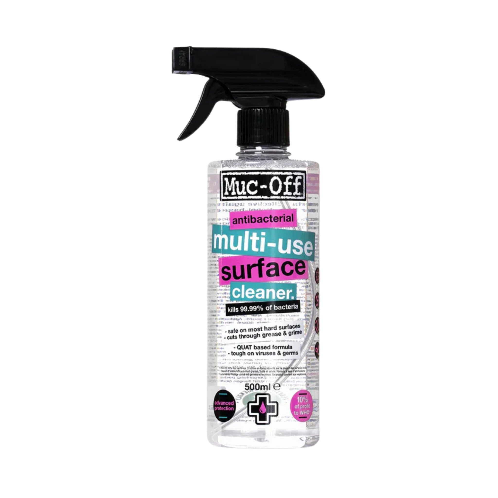 MUC-OFF Antibacterial Multi Use Surface Cleaner - 500ml