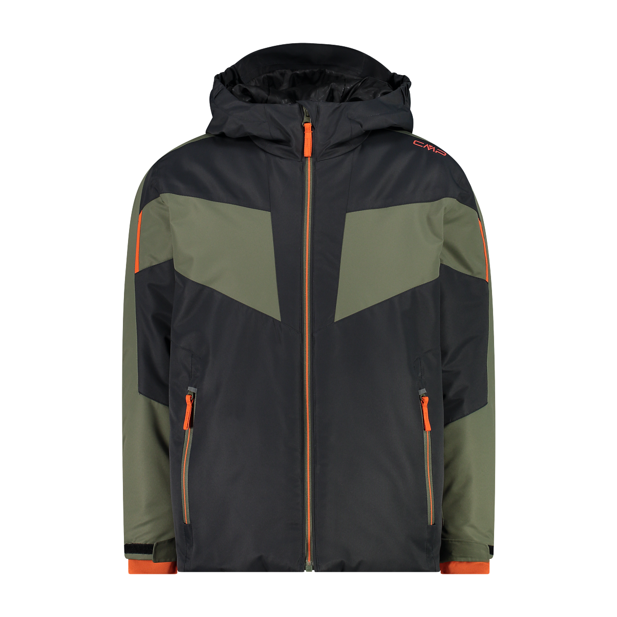 CMP color block twill ski jacket - Anthracite