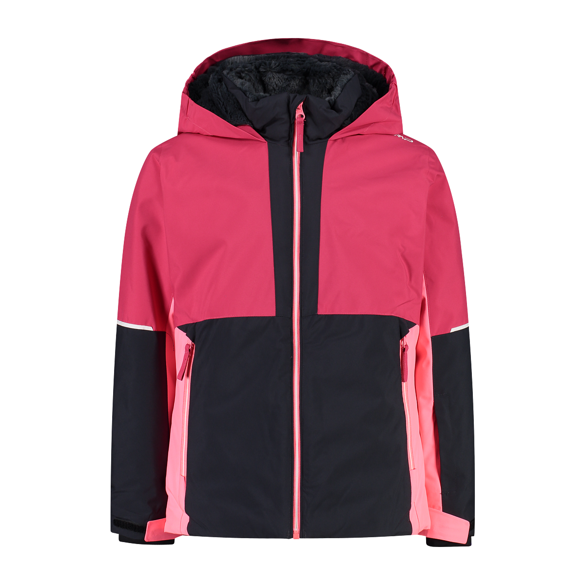 CMP color block twill ski jacket - BLEIKUR