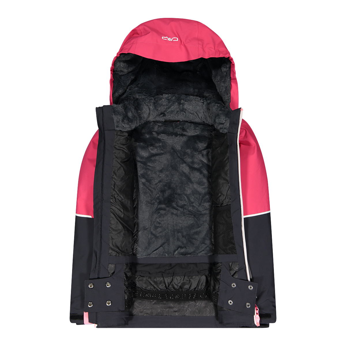 CMP color block twill ski jacket - BLEIKUR