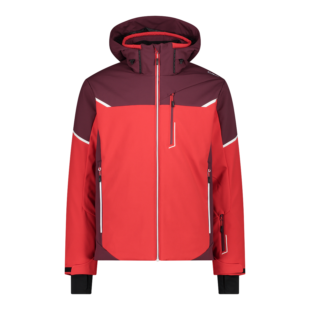 CMP Mens softshell ski jacket - Rauður