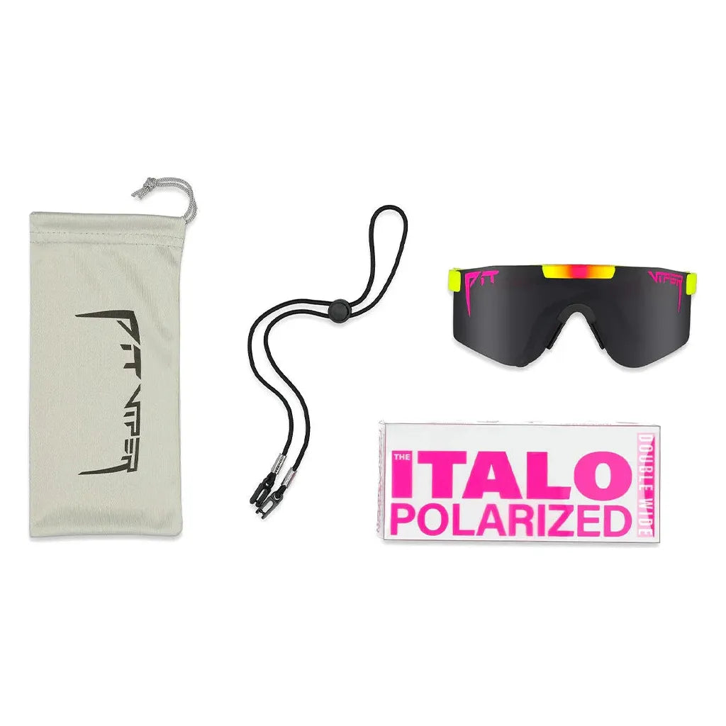 Pit Viper The Italo Polarized Smoke Double Wide