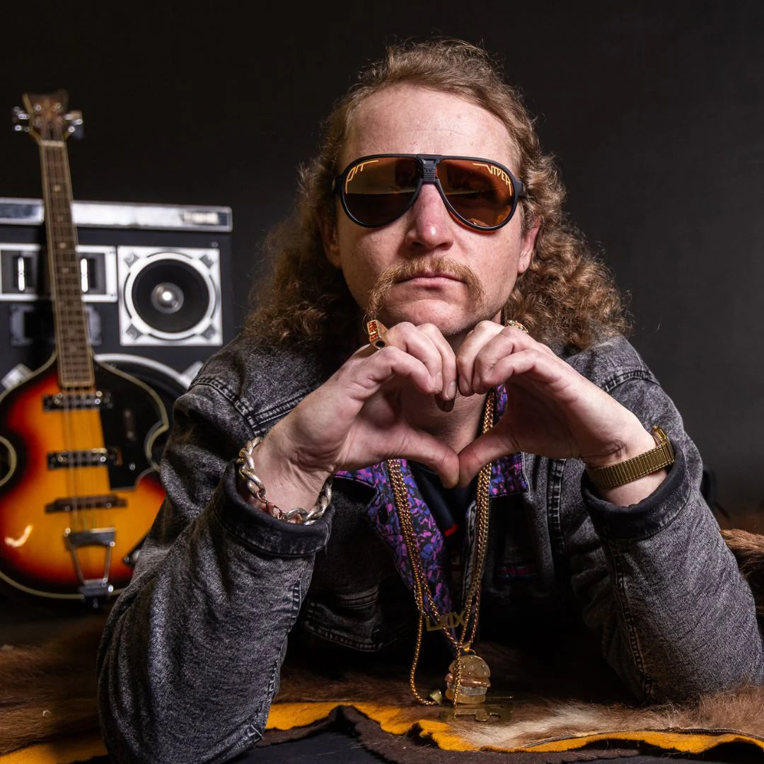 Pit Viper The Exec Polarized Gold Jethawk