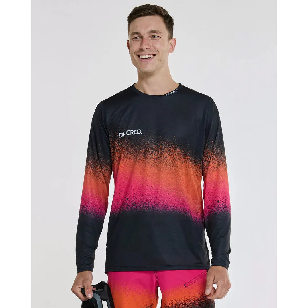 Dharco Mens Race Jersey - Black Snake