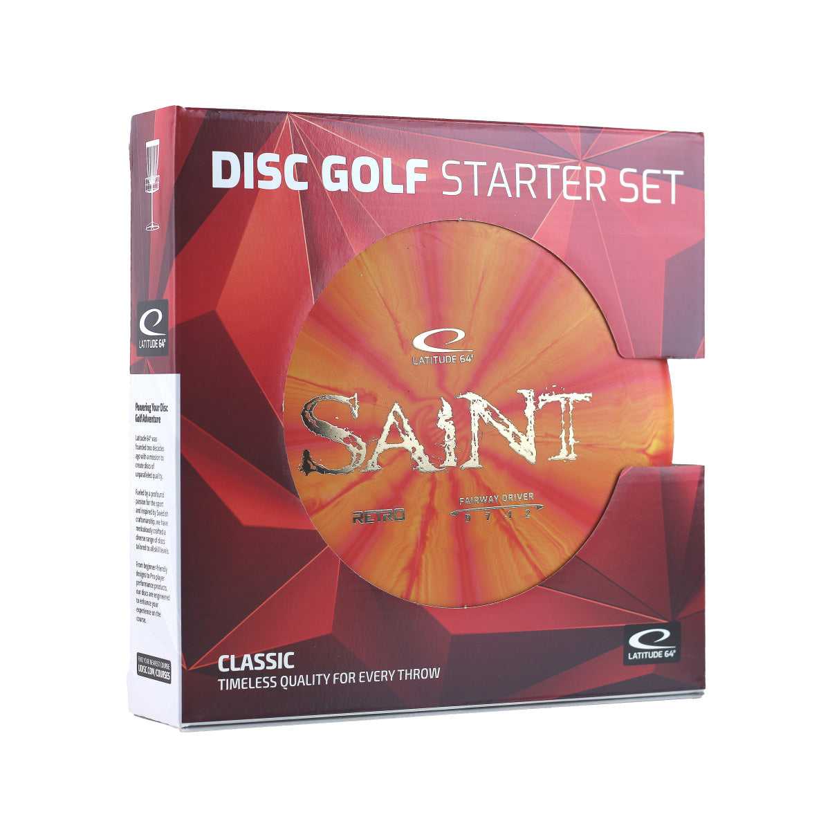 Latitude 64 Disc Golf Starter Set Classic