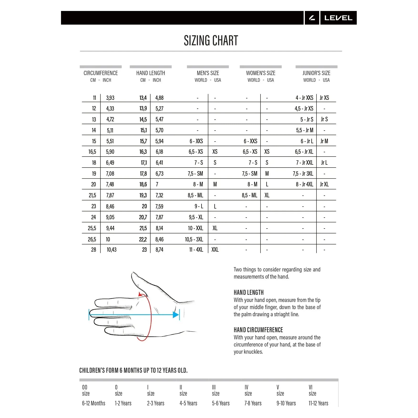 Level Super Radiator JR GORE-TEX® Hanskar