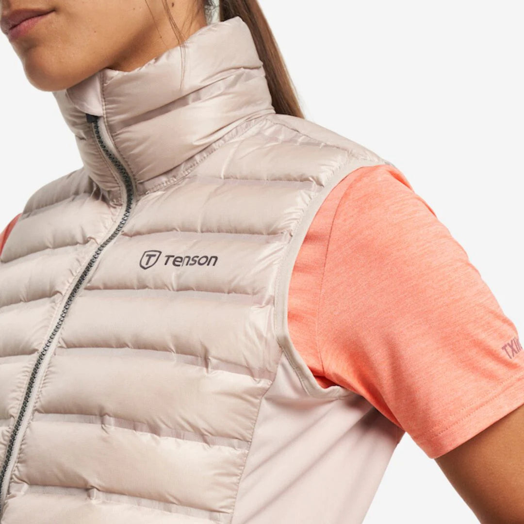 TXLITE DOWN VEST WOMENS LIGHT - PINK/BEIGE