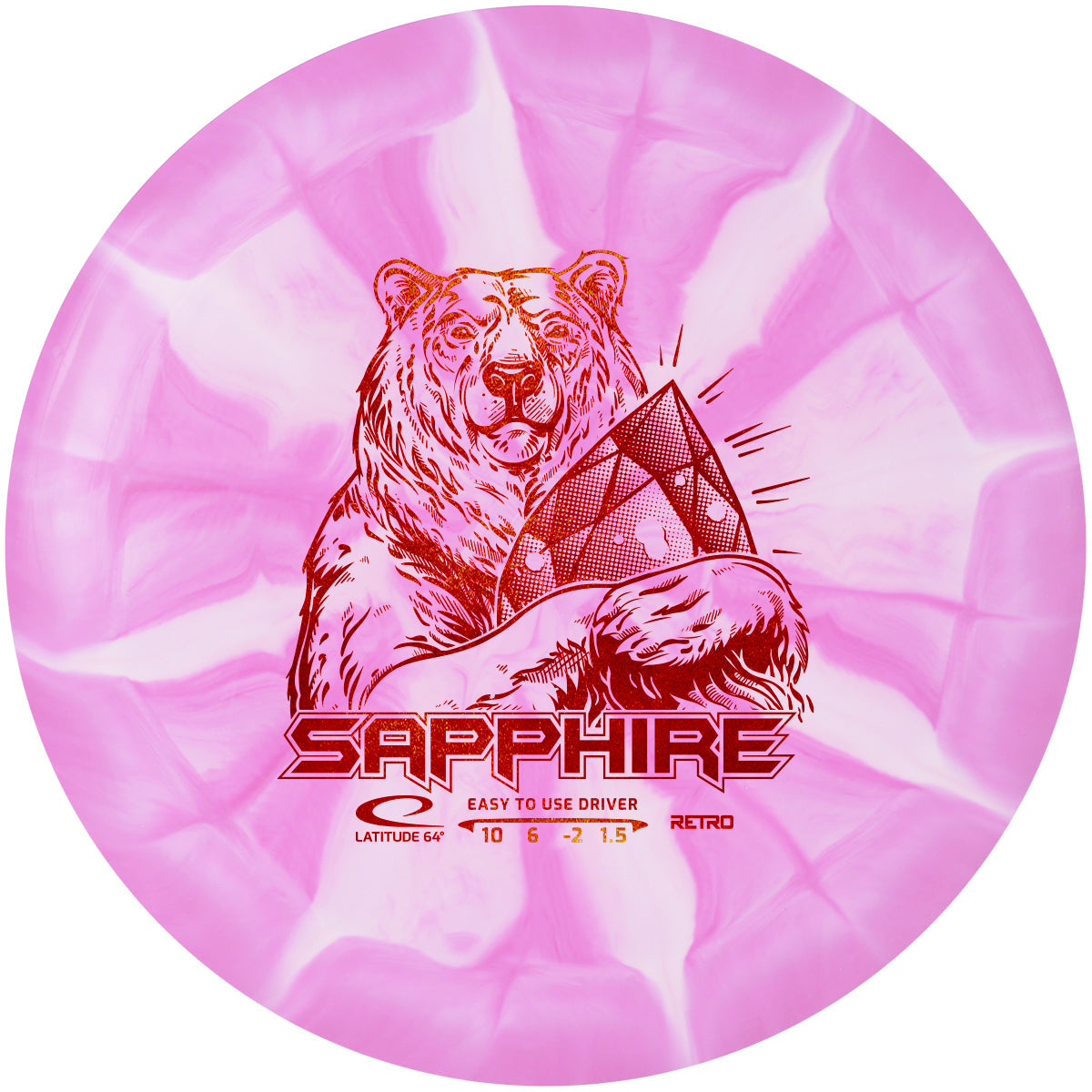 Retro Burst Sapphire