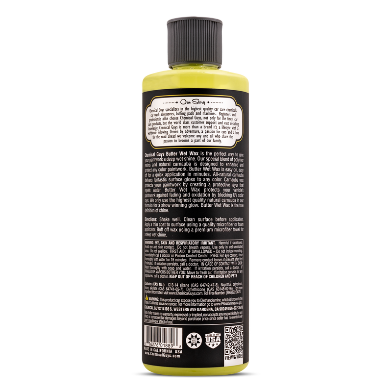 CHEMICAL GUYS BUTTER WET WAX
