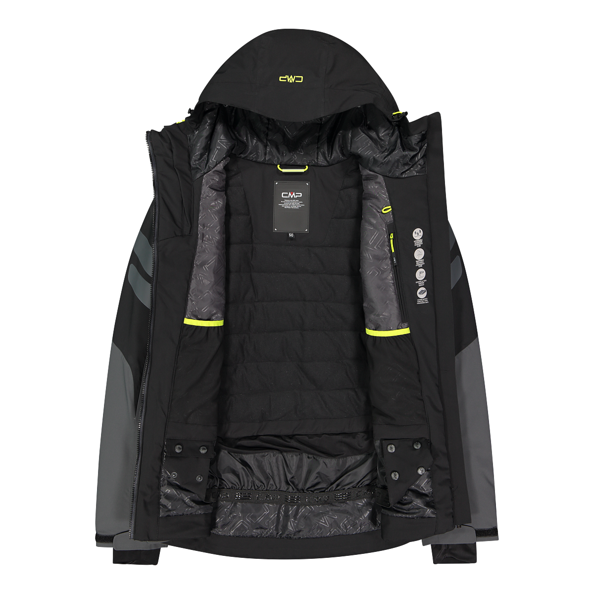 CMP twill herra skíðajakki - NERO