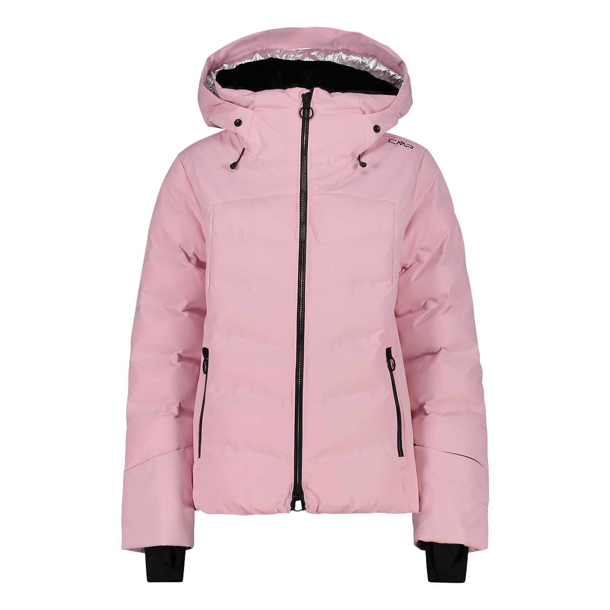 CMP multifunctional padded kvenna skíðajakki - PINK