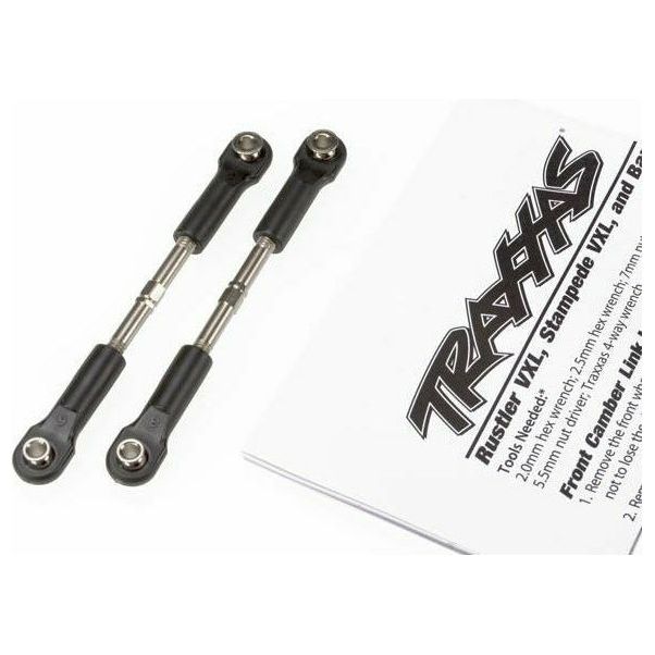TRAXXAS Turnbuckle Complete Steel Camber Link 82mm (2)