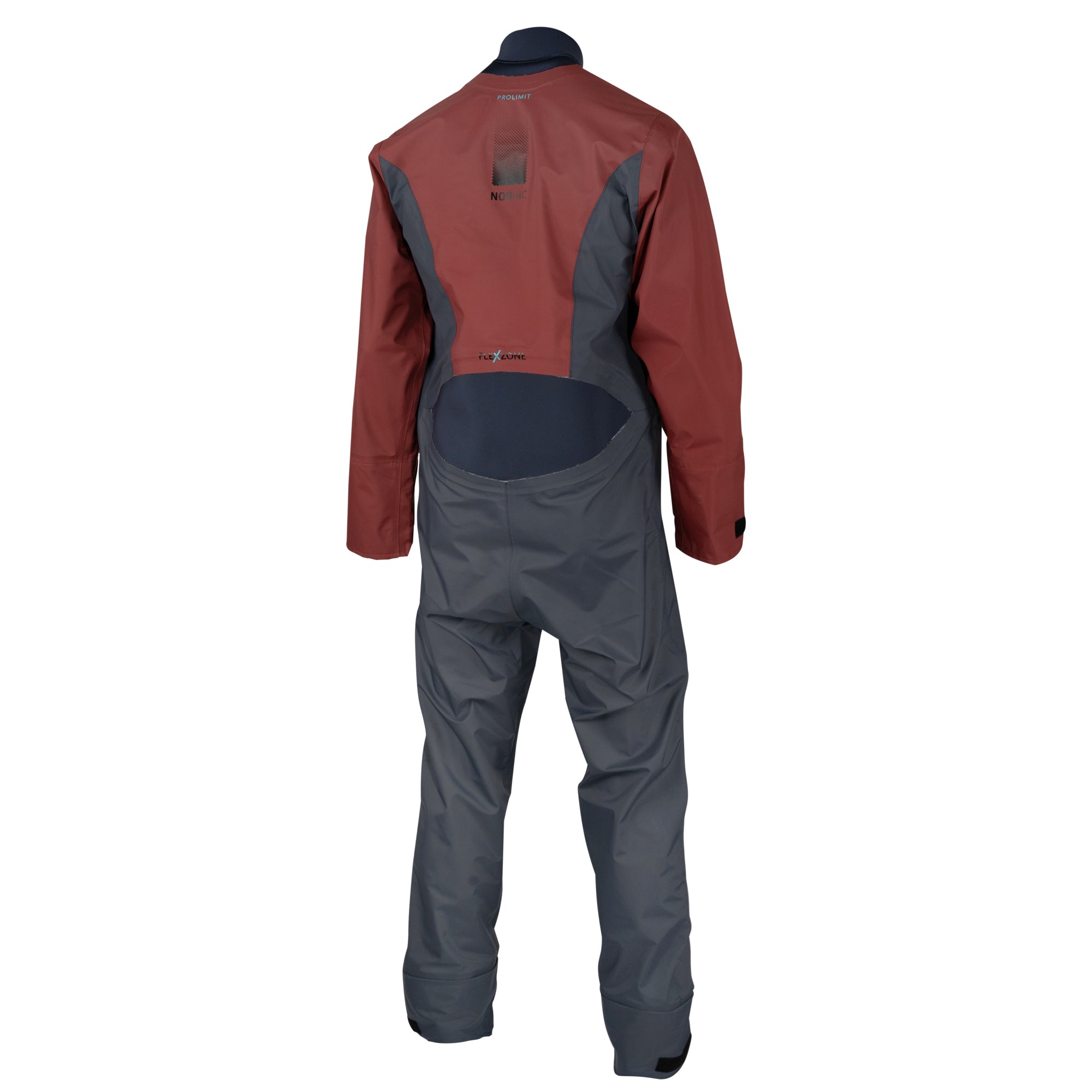 Prolimit Nordic SUP Suit Neo Stretchpanel - Steel Blue/Burgundy