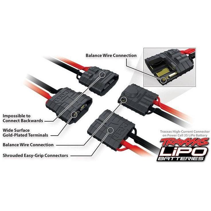 TRAXXAS Li-Po Battery 3S 11,1V 1400mAh 25C iD-connector - Krakkasport.is