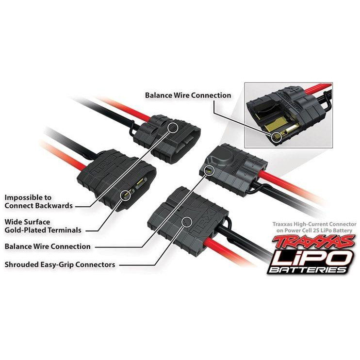 TRAXXAS Li-Po rafhlaða 2S 7,4V 5800mAh 25C iD-connector - Krakkasport.is