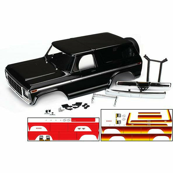 Body Ford Bronco Black Complete