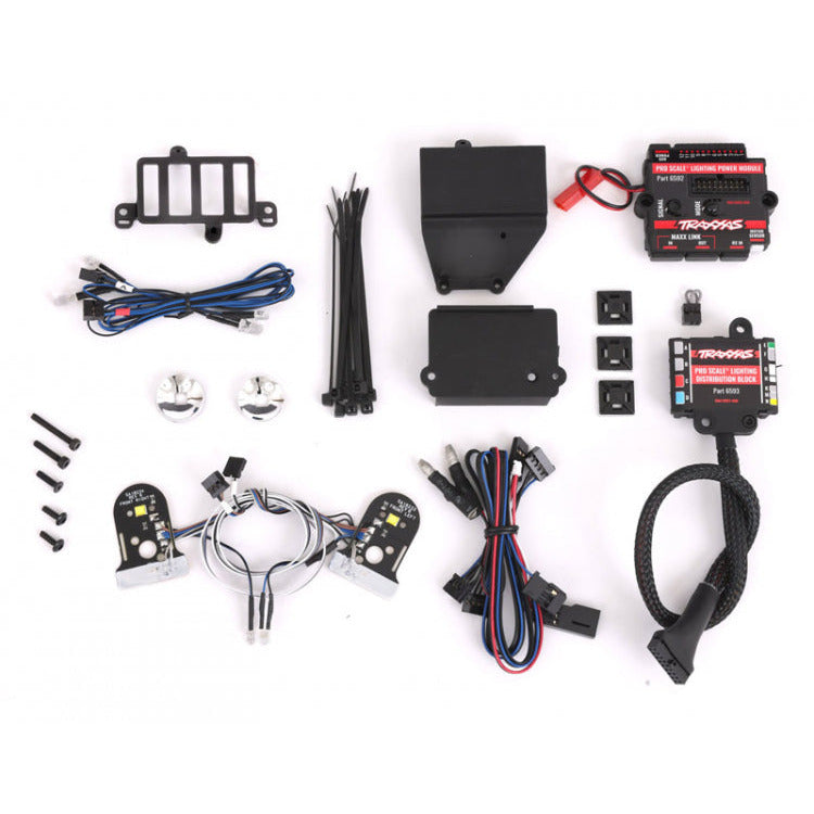 Kit De Instalación Pro Scale Para Traxxas TRX-4 Sport – Sistema De Luces Delanteras, Traseras E Intermitentes