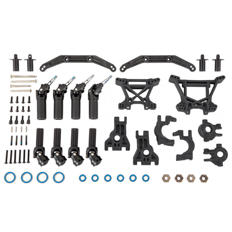 Upgrade Kit Heavy Duty Svart Hoss, Rustler, Slash - 4x4