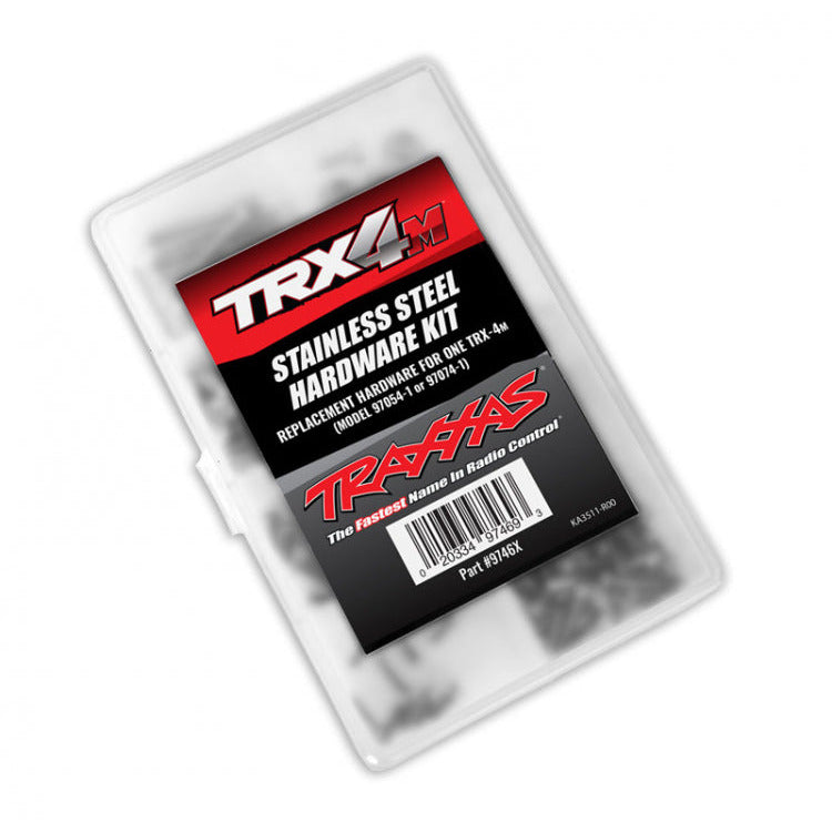 Traxxas Hardware Kit Stainless Steel Complete TRX-4M