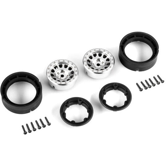 Traxxas Wheels Method Race 105 Beadlock Satin Crome 1.0 (2)
