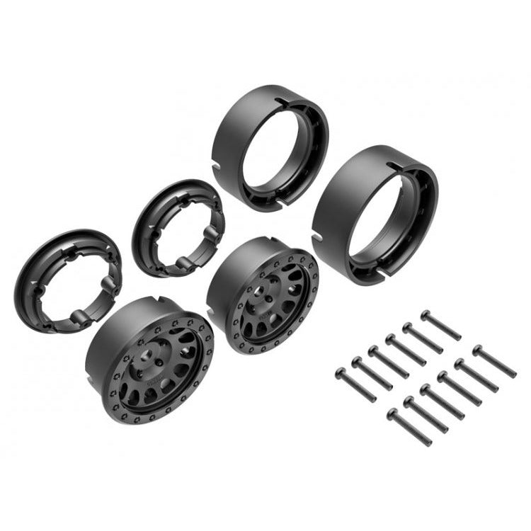 Traxxas Wheels Method Race 105 Beadlock Black 1.0 (2)