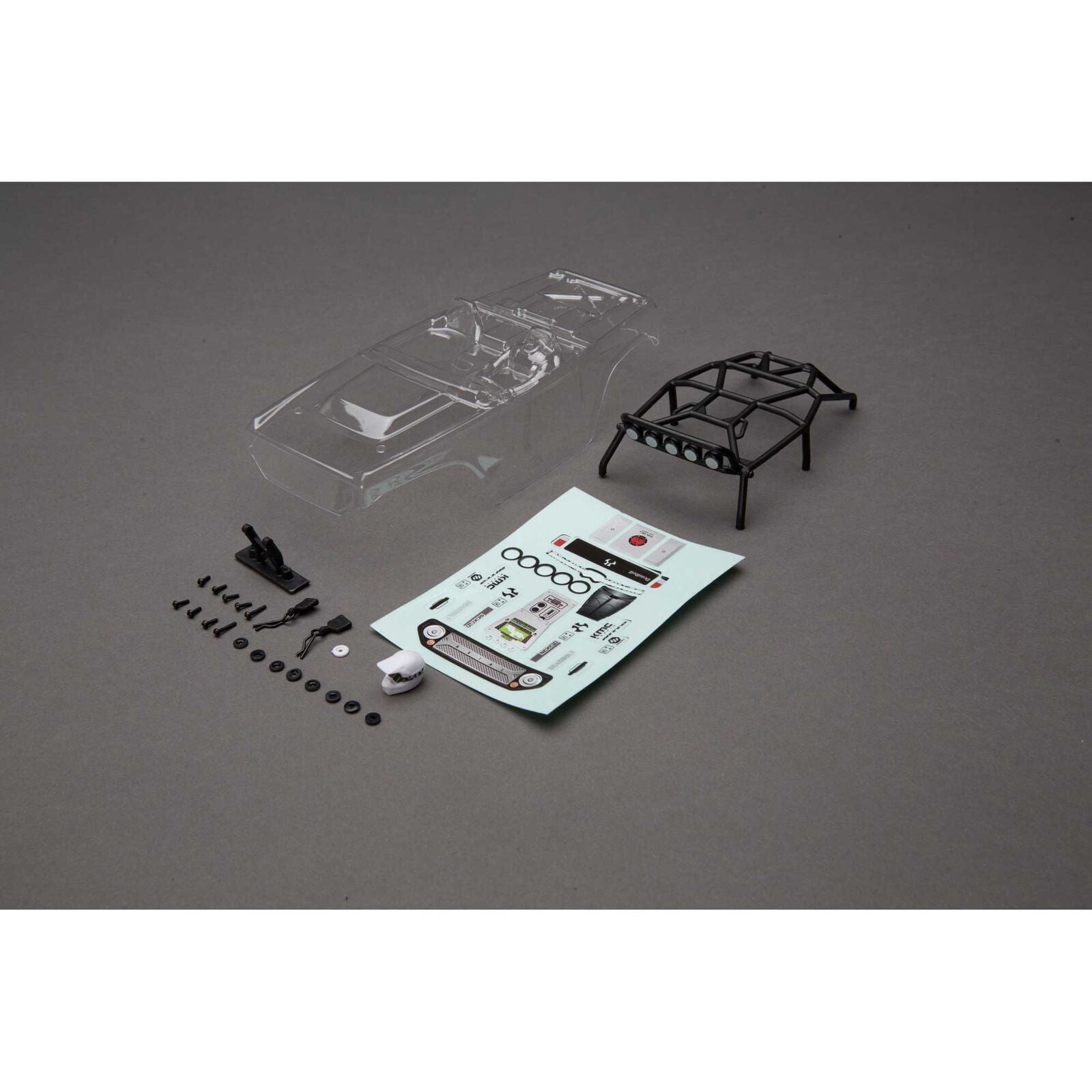 Axial 1/24 Pre-cut Clear Body: Deadbolt