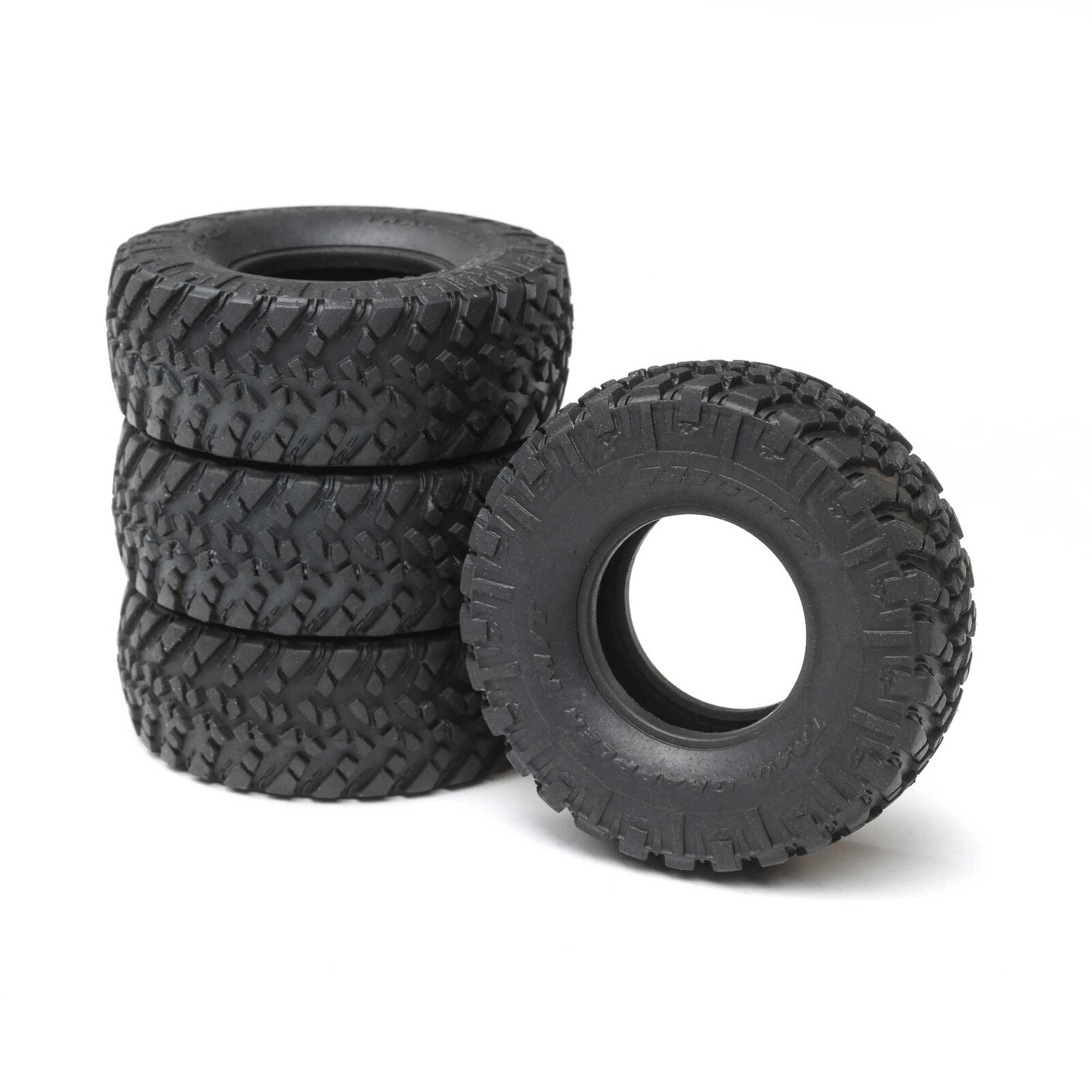 Axial 1.0 Nitto Trailer Grappler M/T V2 Tires (4): SCX24