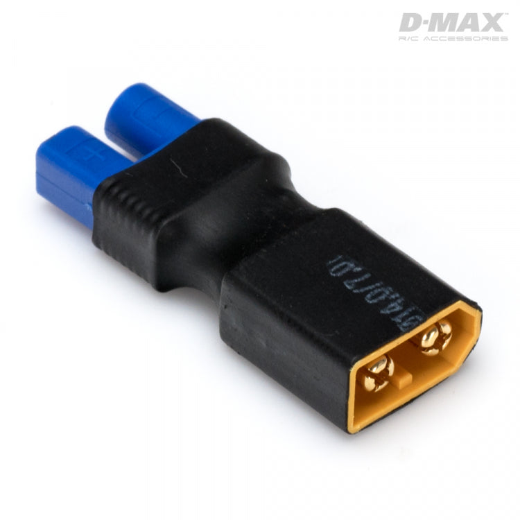 D-MAX Connector Adapter XT60 (male) - EC3 (female) - Krakkasport.is
