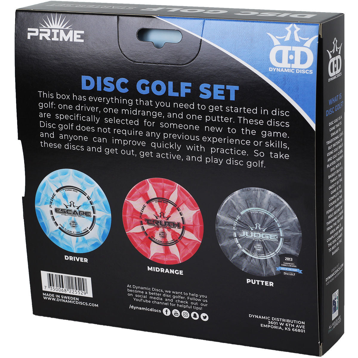 Dynamic Discs DISC GOLF SET BEGINNER