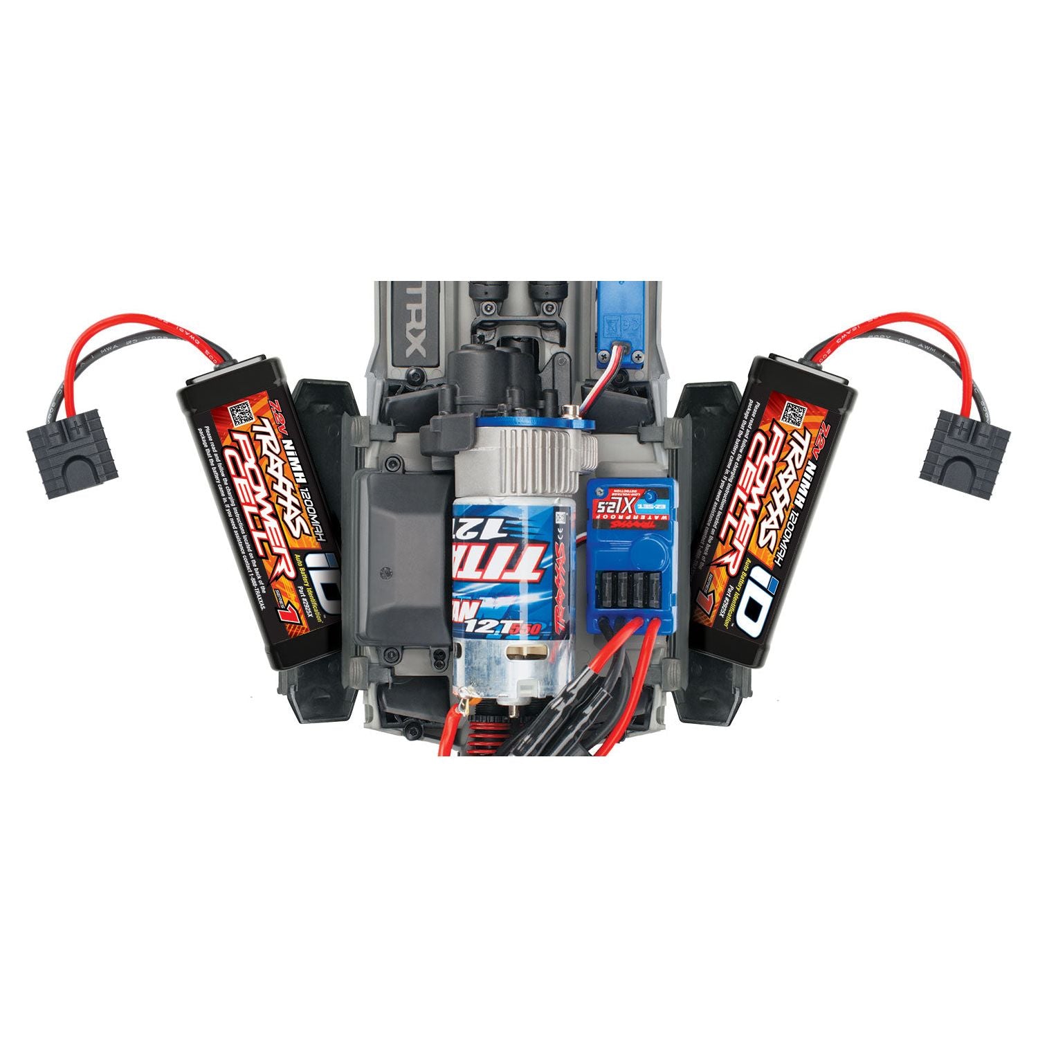 TRAXXAS E-Revo 1/16 4WD RTR TQ + Rafhlaða & USB-C Hleðslutæki