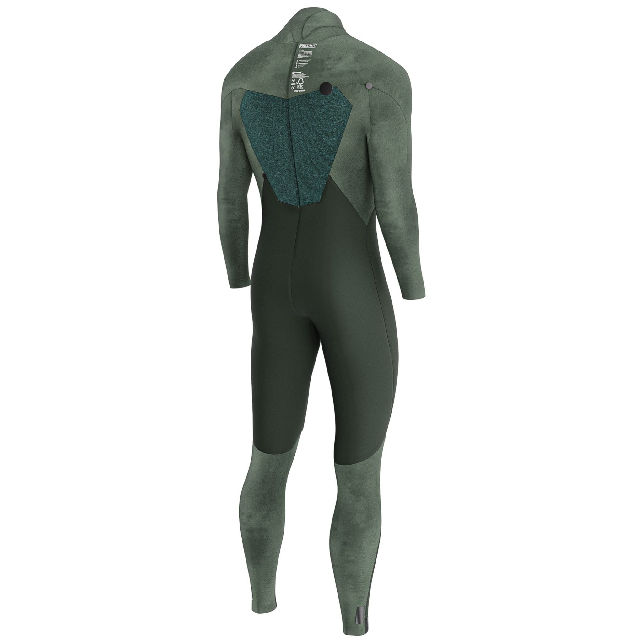 Prolimit Fusion Steamer Blautbúningur Backzip 3/2