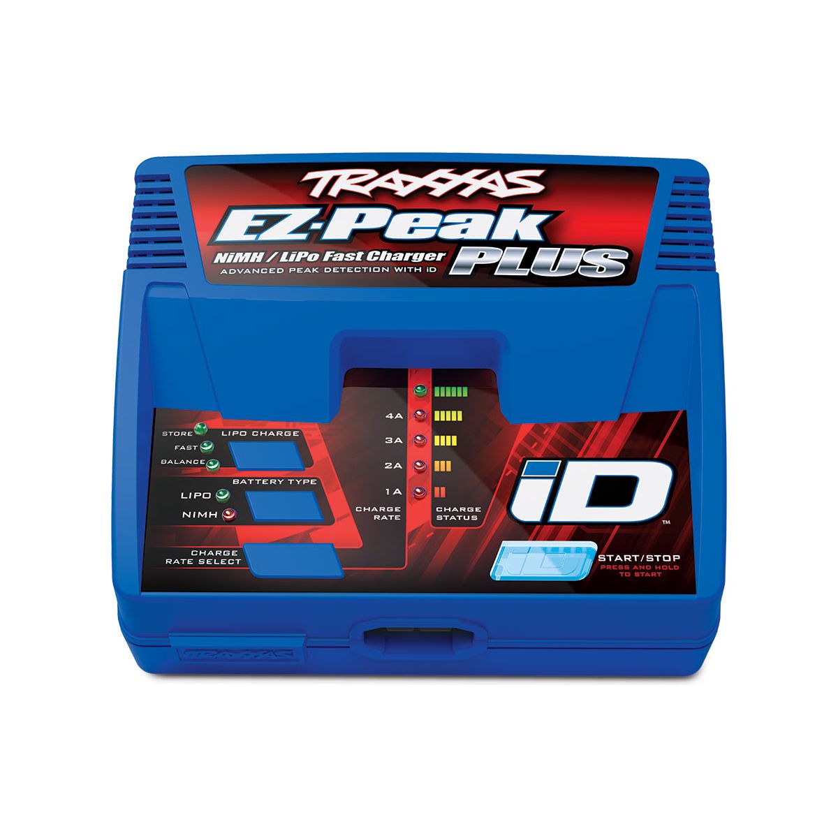 TRAXXAS EZ-Peak Plus 4A NiMH/LiPo 2-3S Charger Auto ID