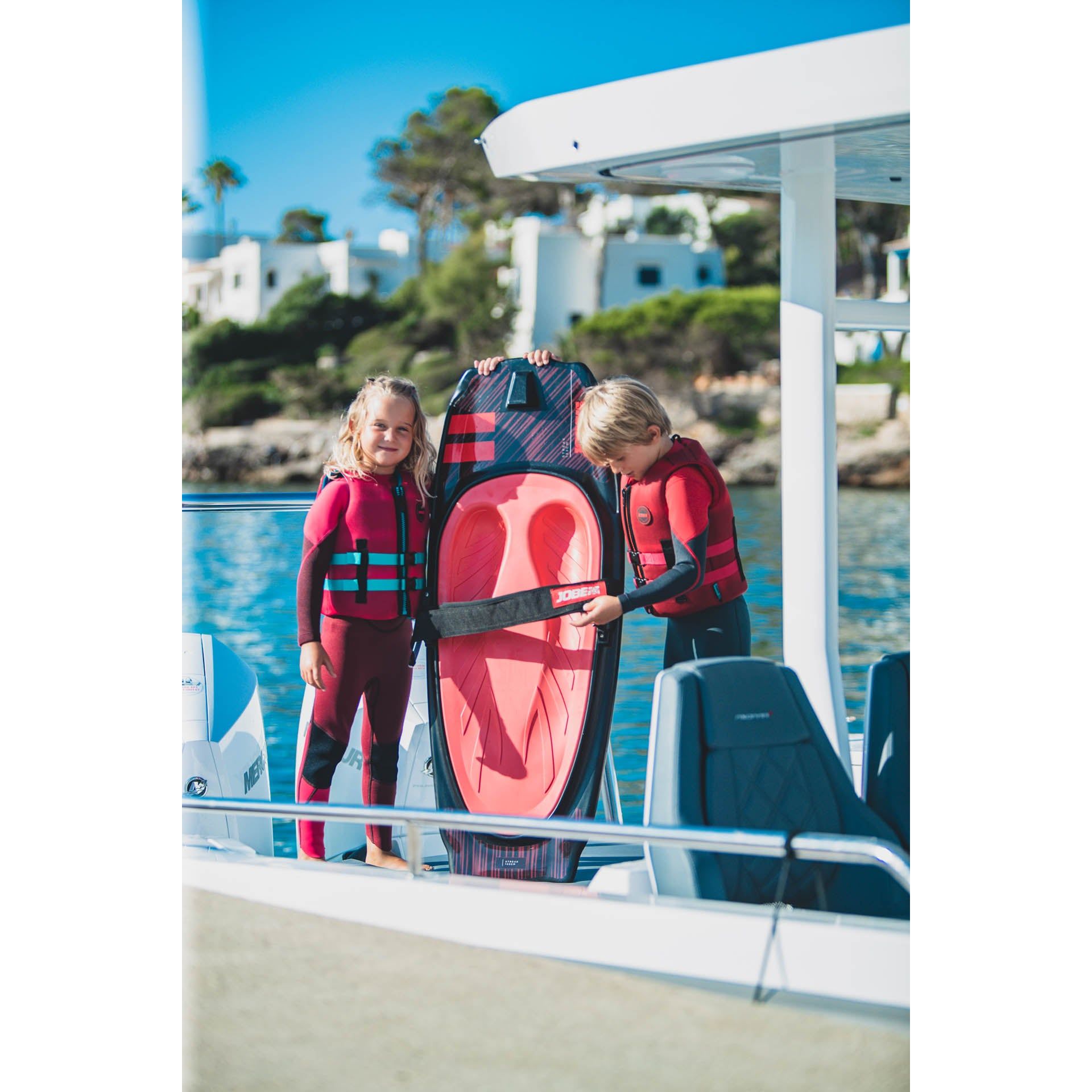 JOBE BOSTON 3/2MM WETSUIT KIDS - Hot Pink