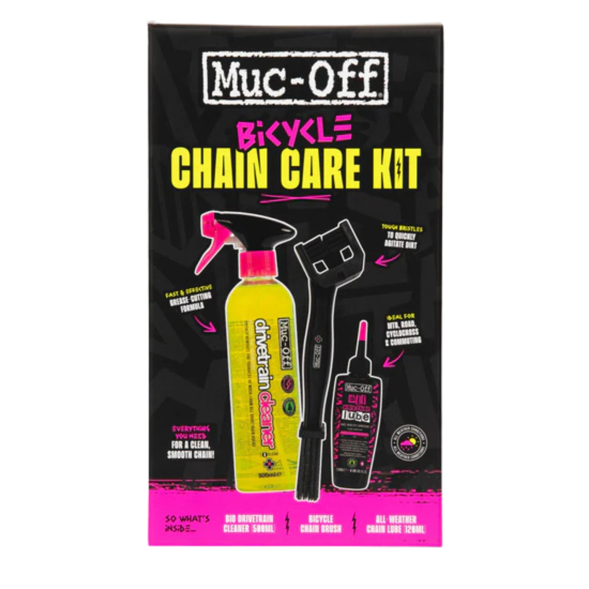 MUC-OFF Bicycle Chain Care Kit