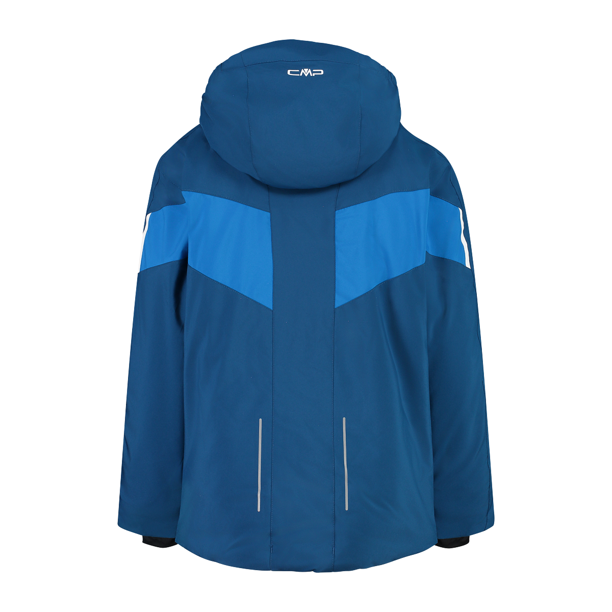 CMP color block twill ski jacket - Blár