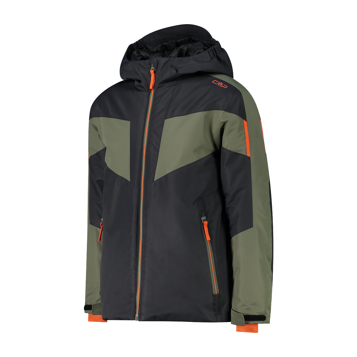 CMP color block twill ski jacket - Anthracite