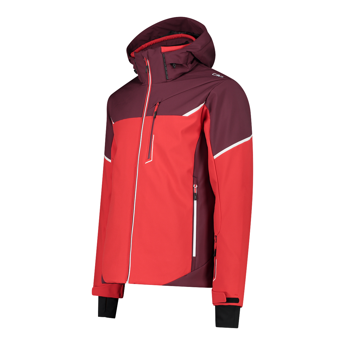 CMP Mens softshell ski jacket - Rauður - Hobby & Sport