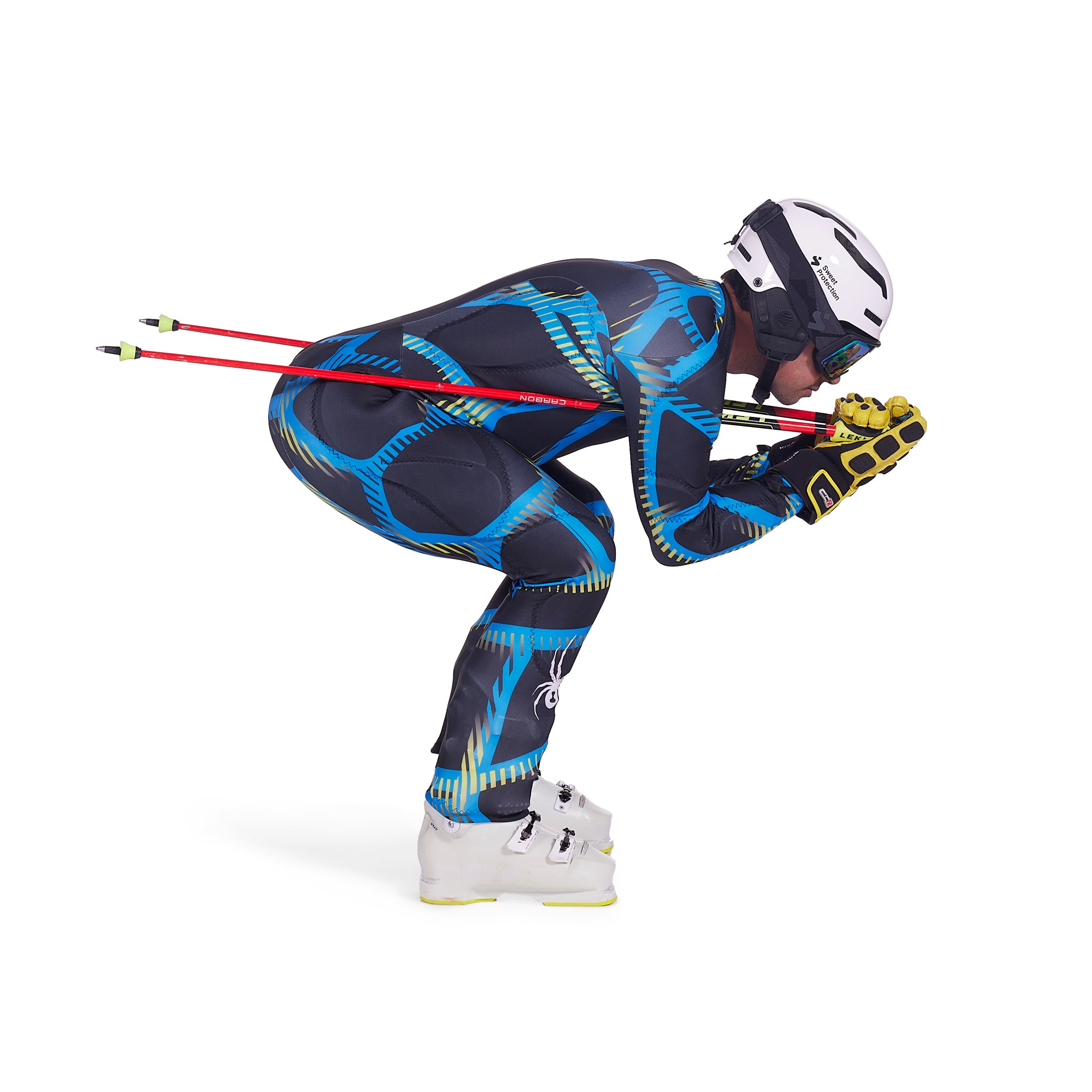 Spyder Performance GS Race Suit - Blár