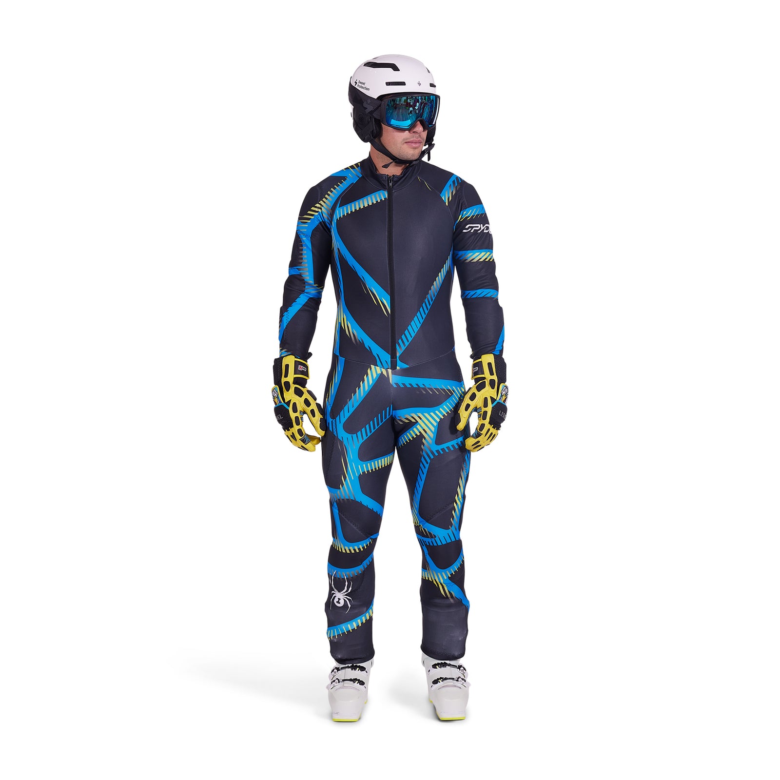 Spyder Performance GS Race Suit - Blár