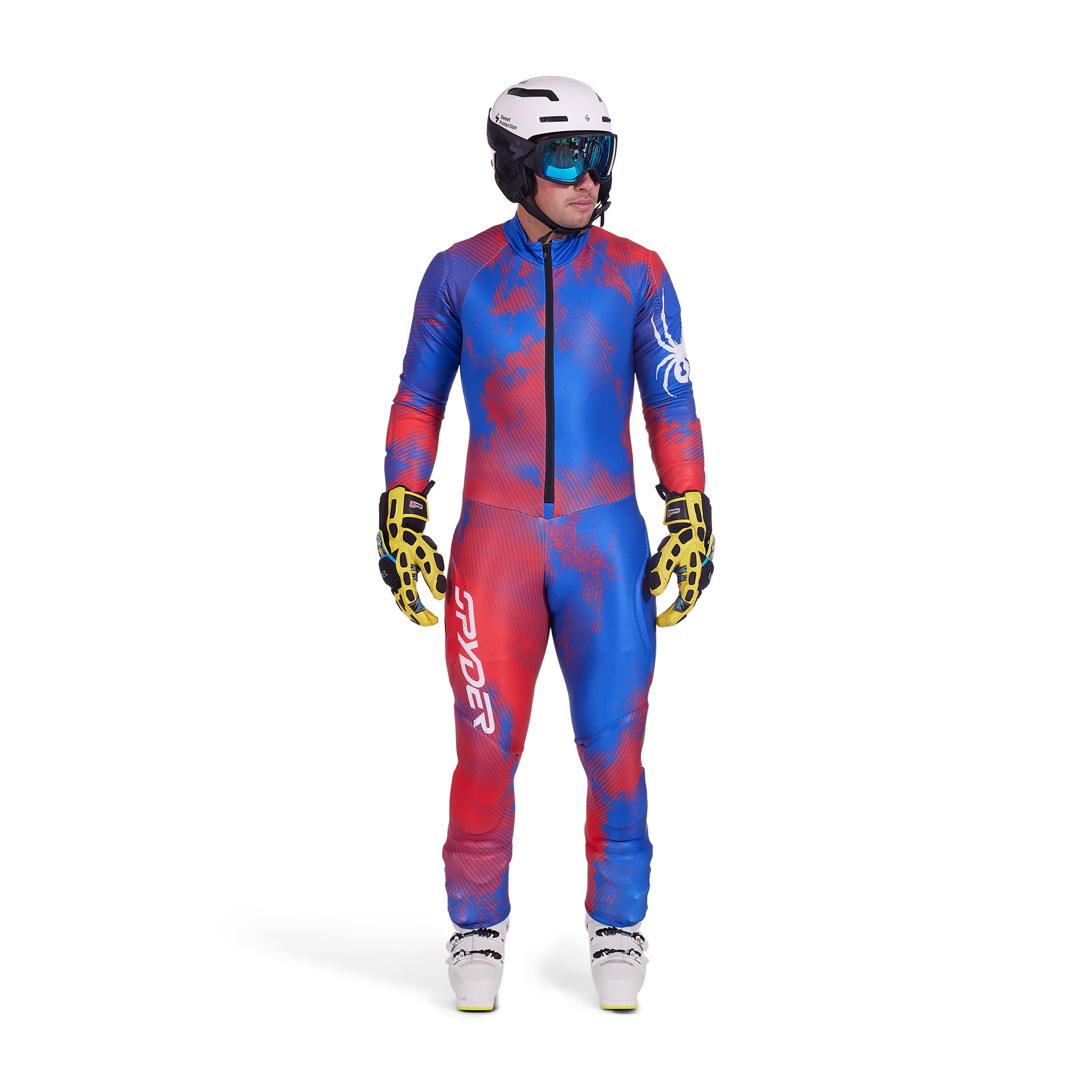 Spyder Performance GS Race Suit - Blár & Rauður