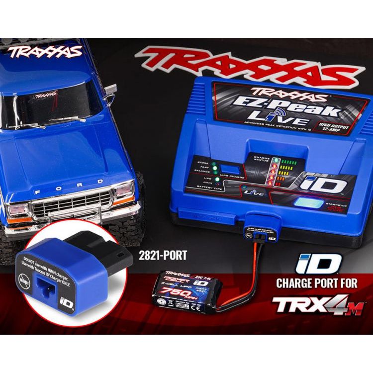 TRAXXAS iD Charging Port TRX-4M Battery (#2821)