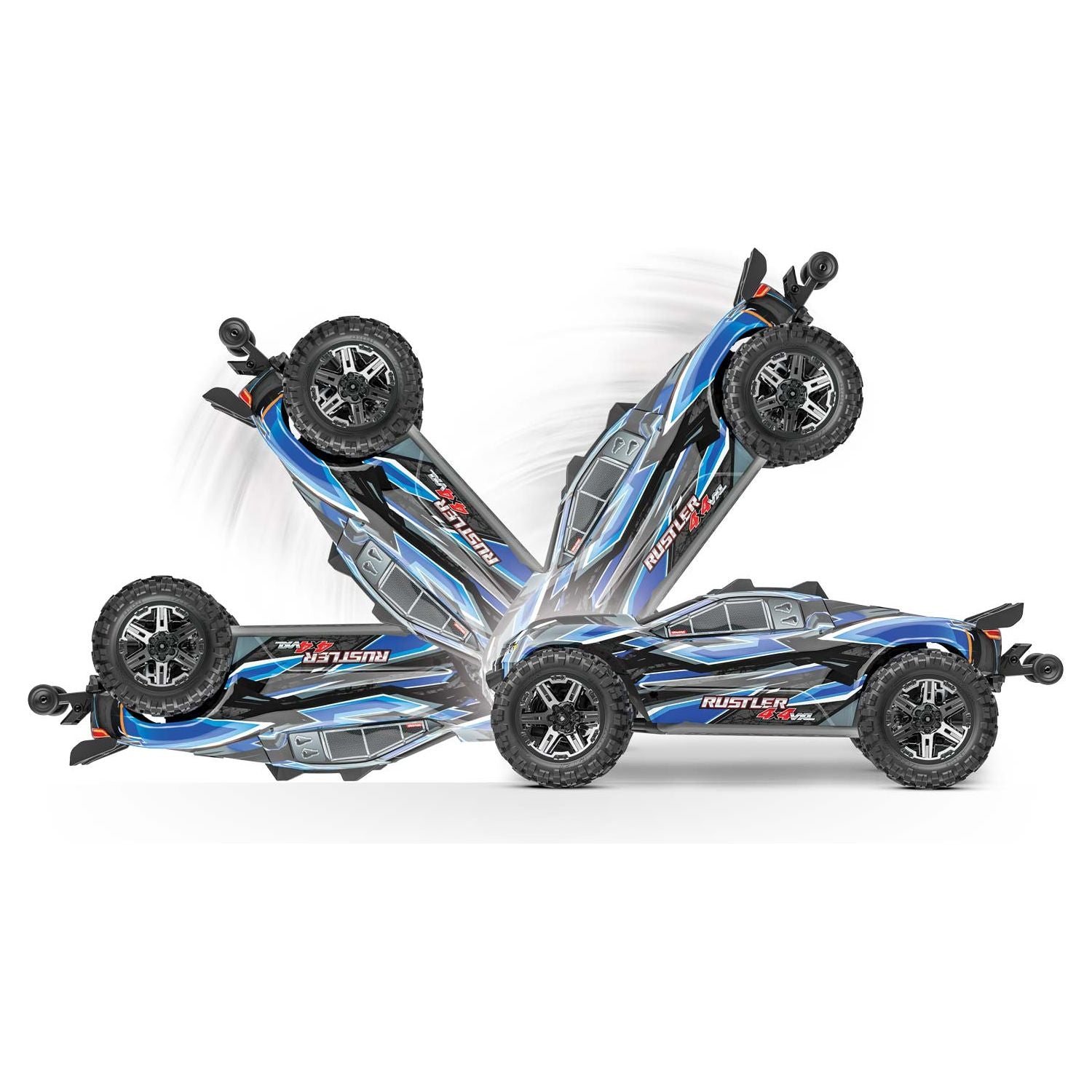 Traxxas Rustler 4x4 VXL 1/10 RTR TQi TSM EHD