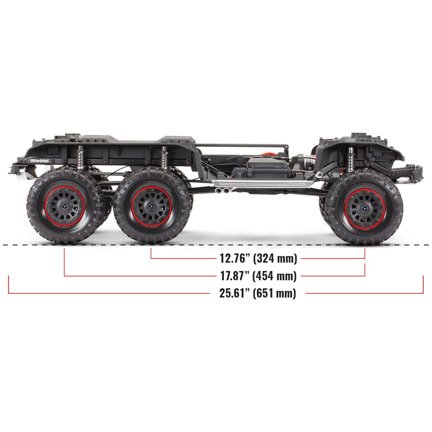 Traxxas TRX-6 Mercedes-Benz G63 AMG 6X6 TQI