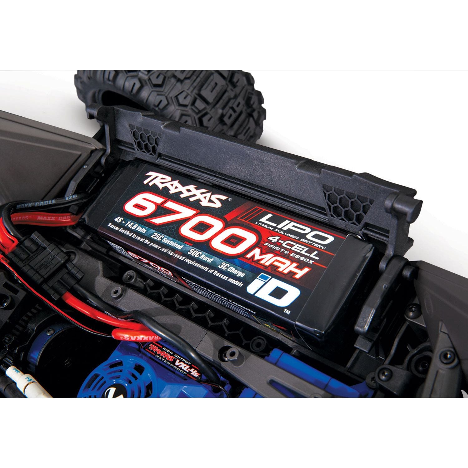 TRAXXAS MAXX with WideMAXX 4x4 1/10 RTR TQi TSM