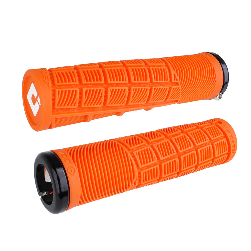 ODI REFLEX LOCK-ON GRIPS (135MM) - Orange