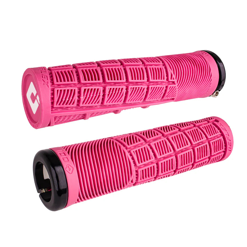 ODI REFLEX LOCK-ON GRIPS (135MM) - Pink