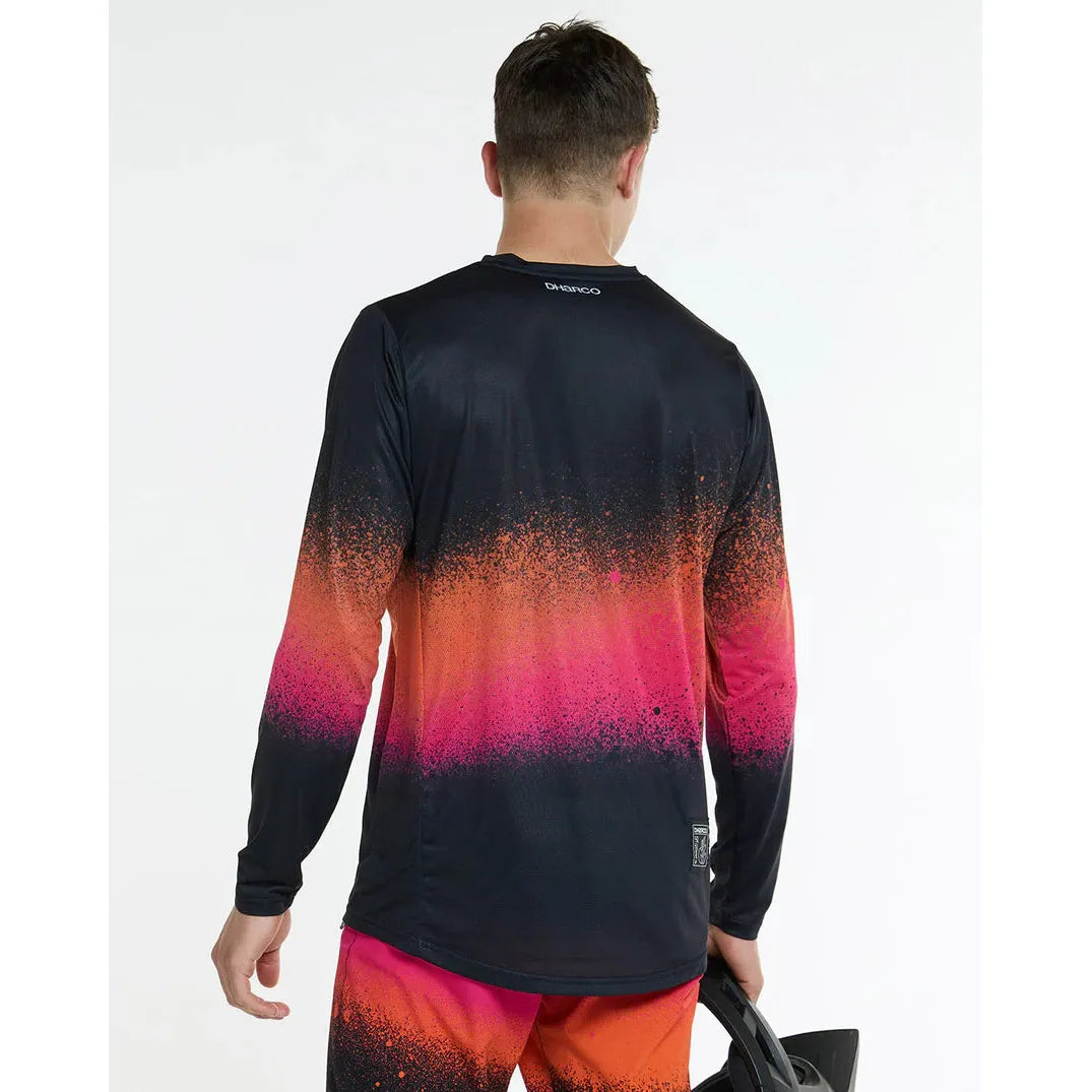 Dharco Mens Race Jersey - Black Snake