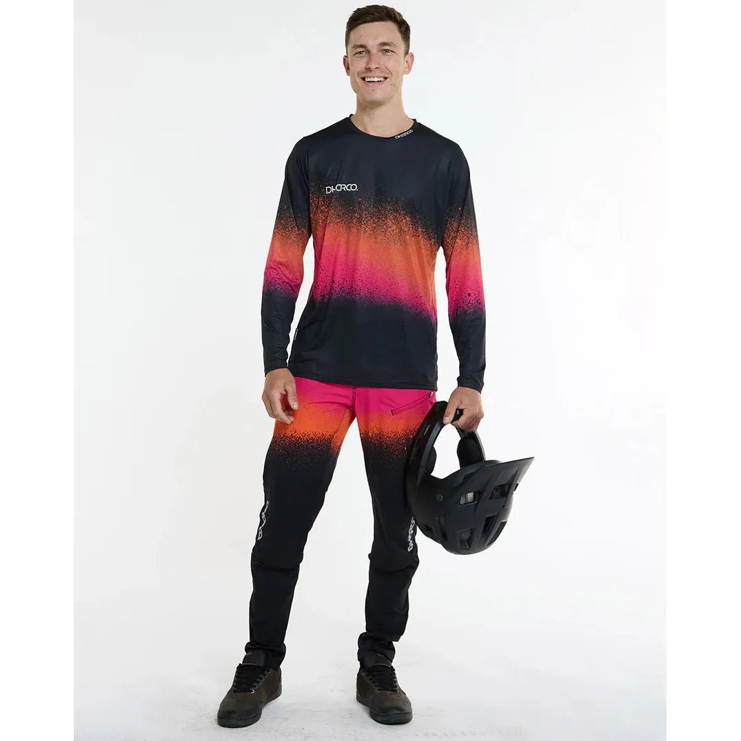 Dharco Mens Race Jersey - Black Snake