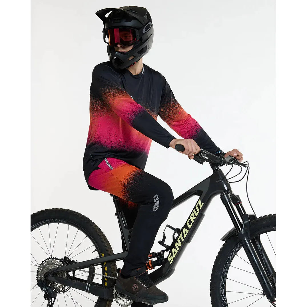 Dharco Mens Race Jersey - Black Snake